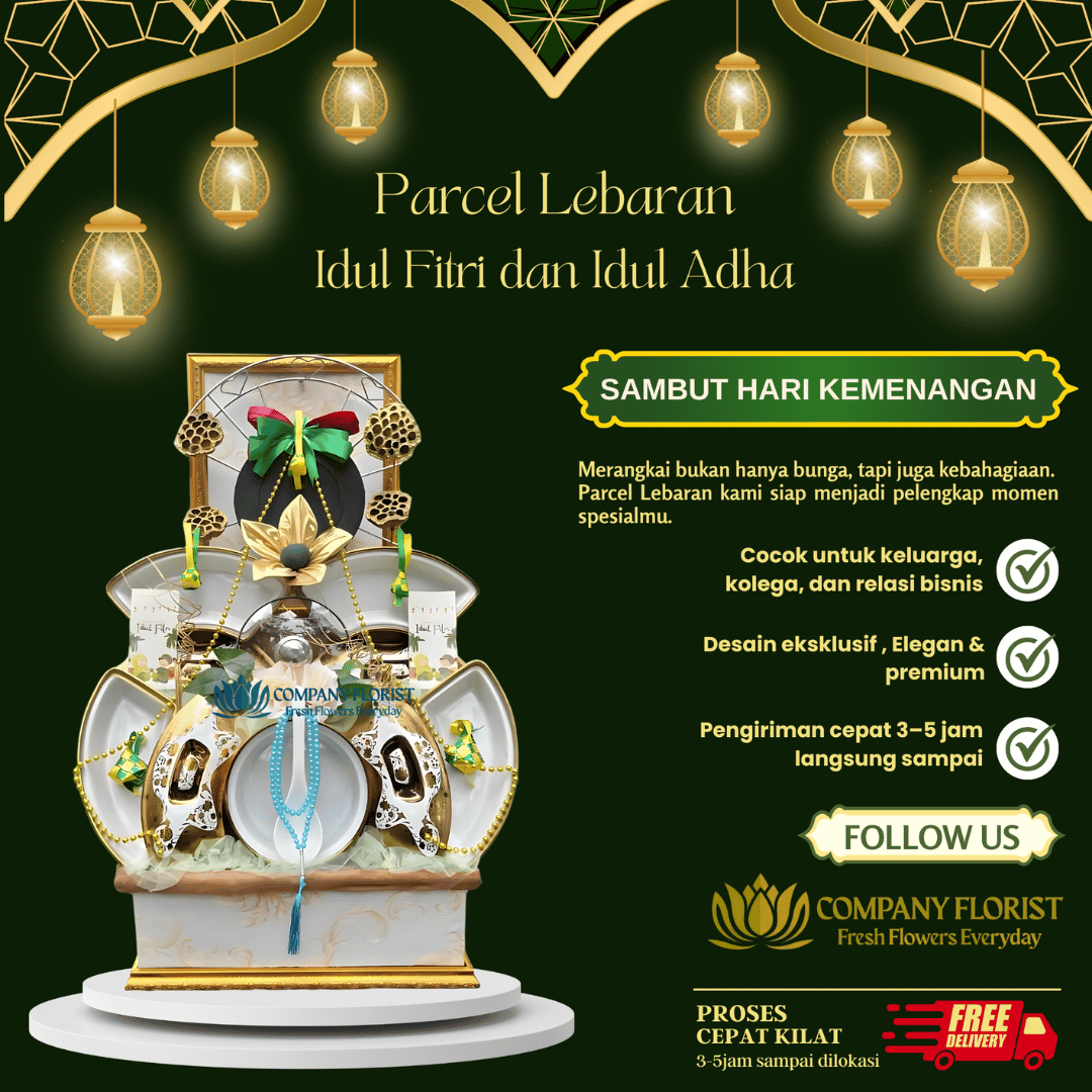 Parcel Lebaran Premium Keramik Motif Cantik